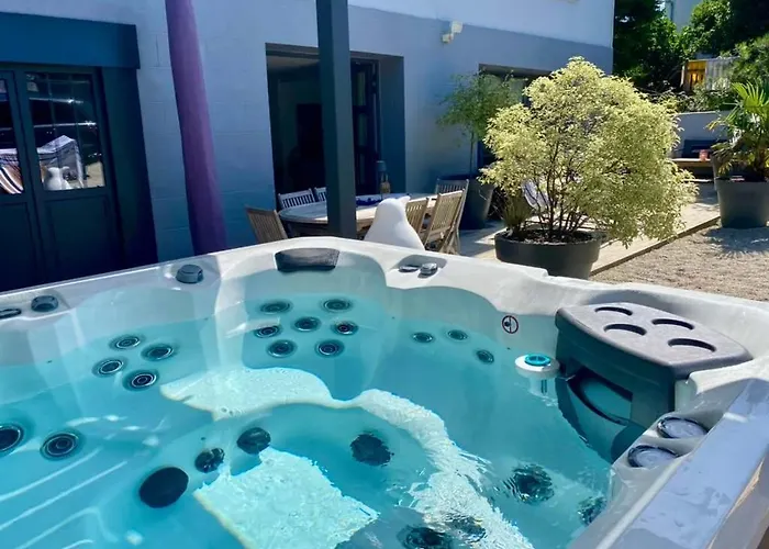 Feriehus La Clef Decamp Donvillaise 15 Pers Jacuzzi, 8 Min A Pied