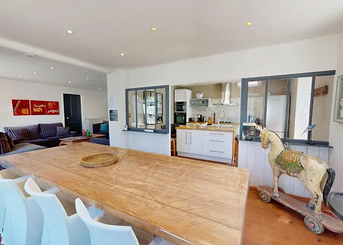 Feriehus La Clef Decamp Donvillaise 15 Pers Jacuzzi, 8 Min A Pied Donville-les-Bains