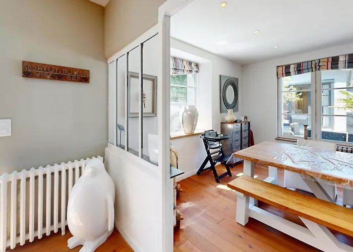 펜션 La Clef Decamp Donvillaise 15 Pers Jacuzzi, 8 Min A Pied 돈빌-레-뱅